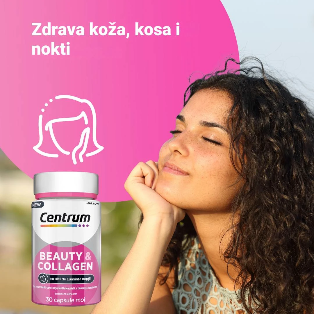 Centrum® BEAUTY COLLAGEN 30 Mekih Gel Kapsula sa Kolagenom