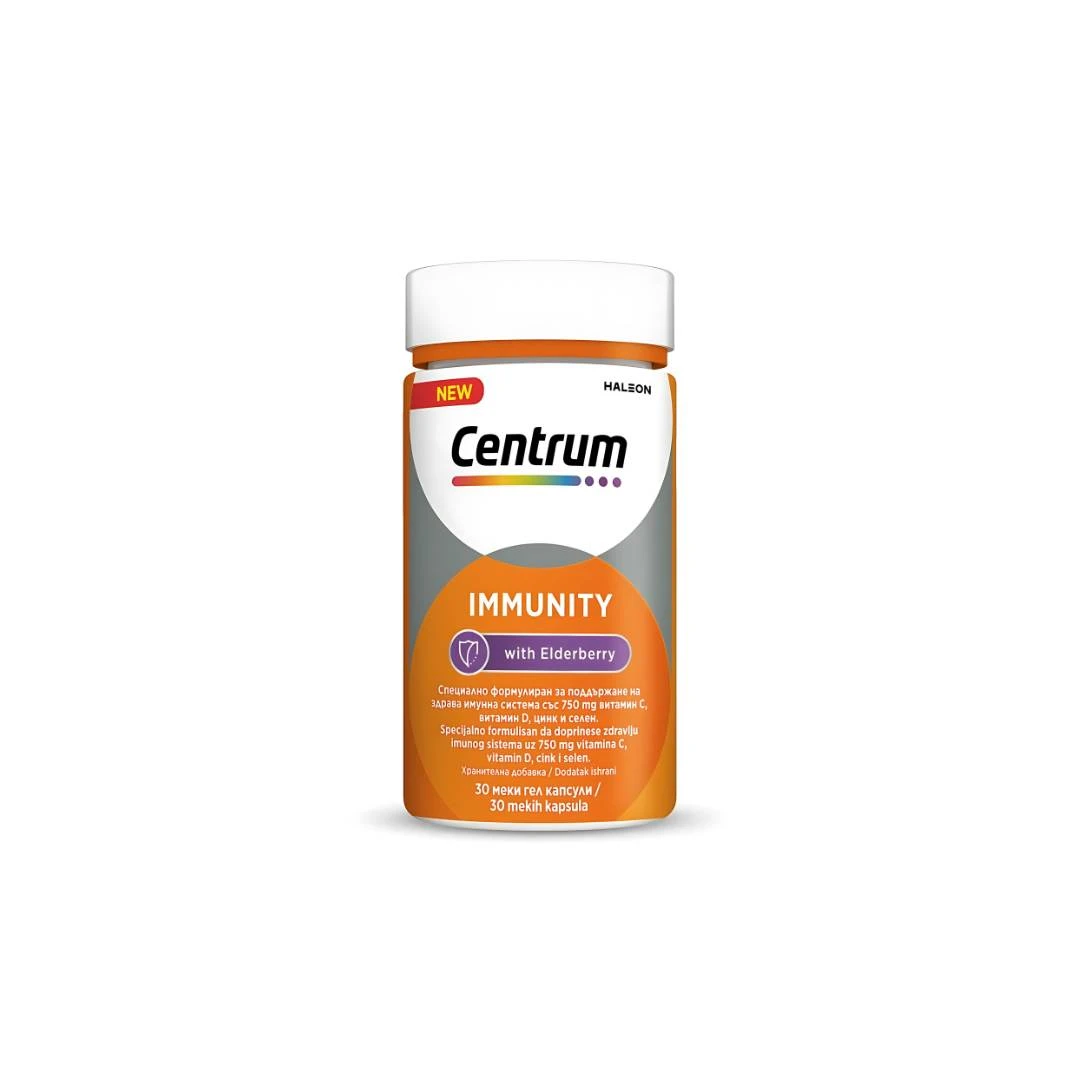 Centrum® IMMUNITY 30 Mekih Gel Kapsula za Jačanje Imuniteta