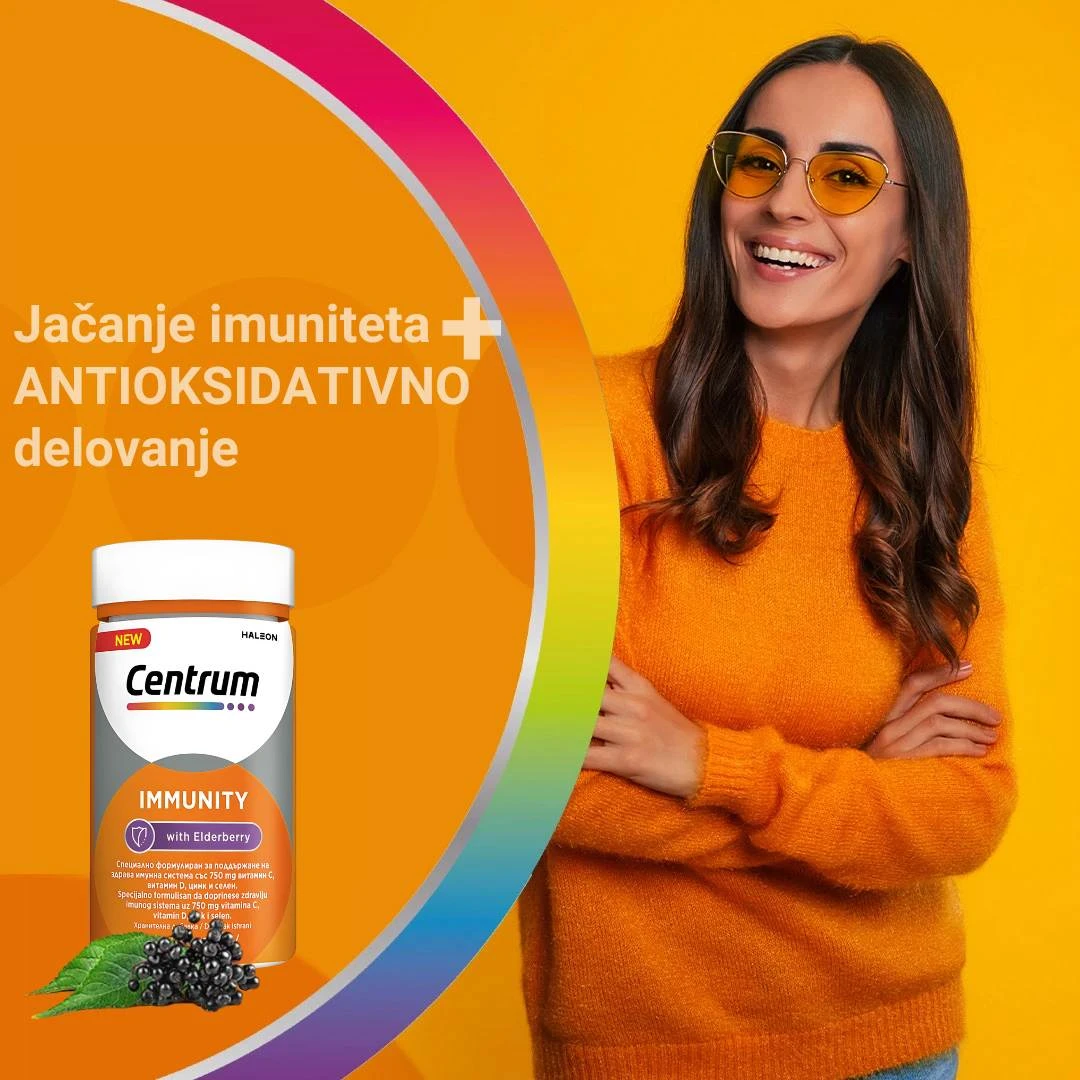 Centrum® IMMUNITY 30 Mekih Gel Kapsula za Jačanje Imuniteta