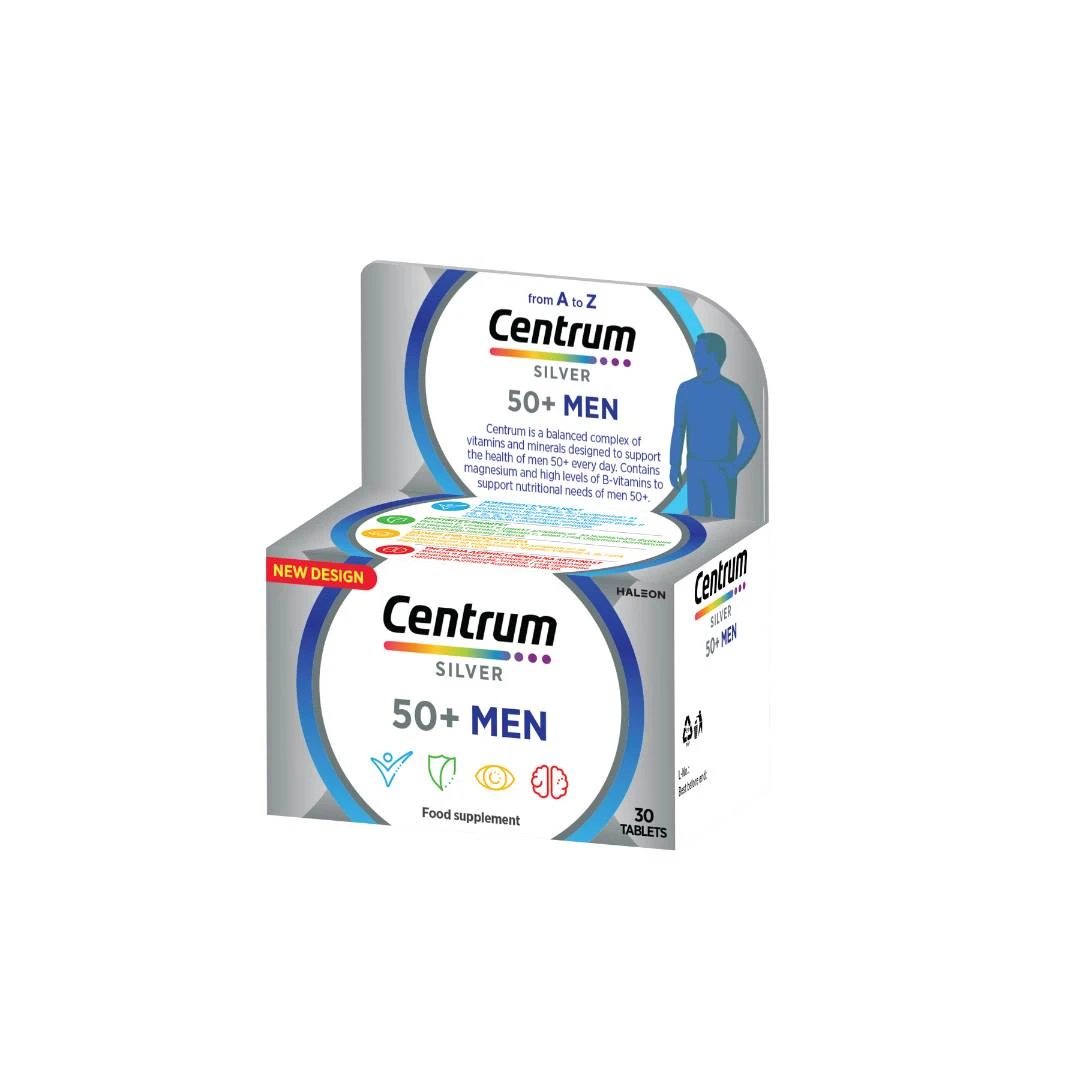 Centrum® SILVER MEN 50+ Multivitamini za Muškarce Tablete 30