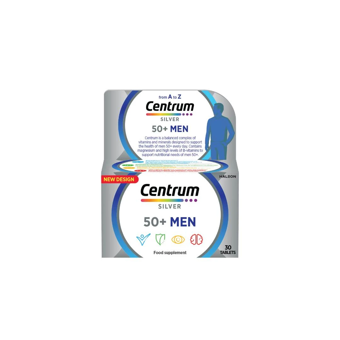 Centrum® SILVER MEN 50+ Multivitamini za Muškarce Tablete 30