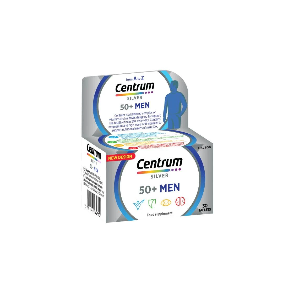 Centrum® SILVER MEN 50+ Multivitamini za Muškarce Tablete 30