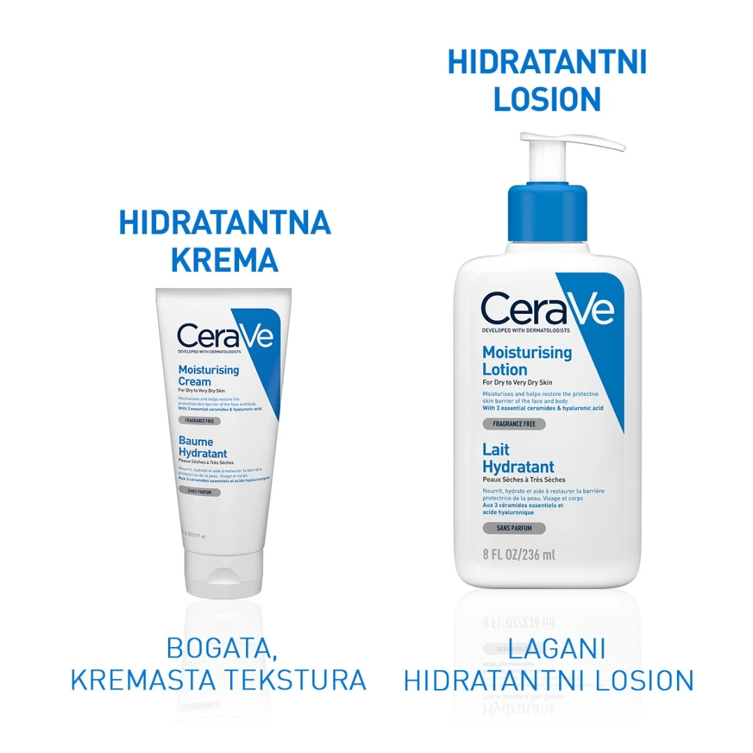 CeraVe® Hidratantna Krema za Lice i Telo 177 g