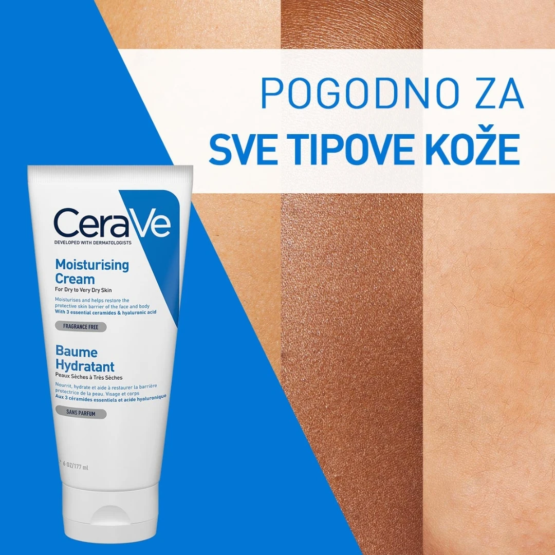 CeraVe® Hidratantna Krema za Lice i Telo 177 g