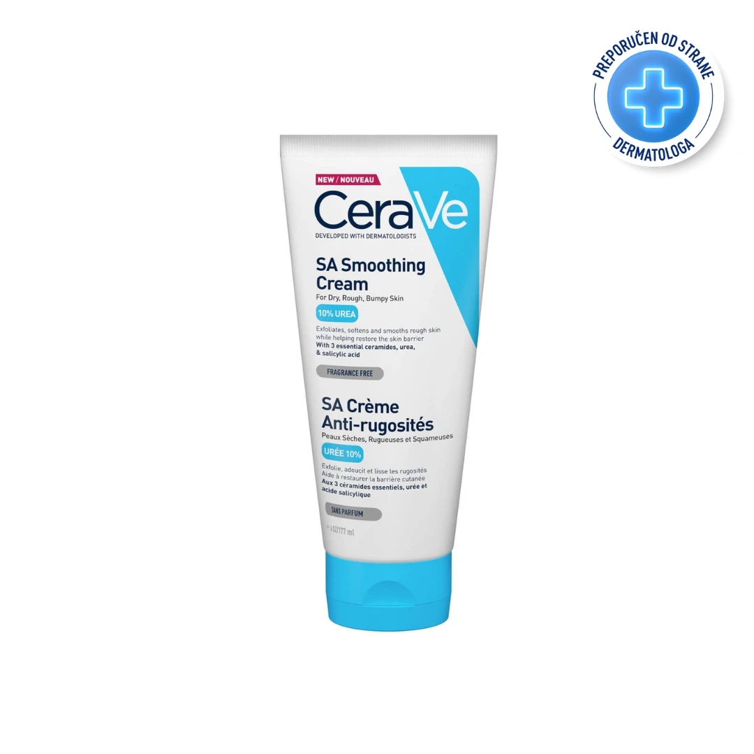 CeraVe® SA Smoothing Krema za Suvu i Grubu Kožu 177 mL