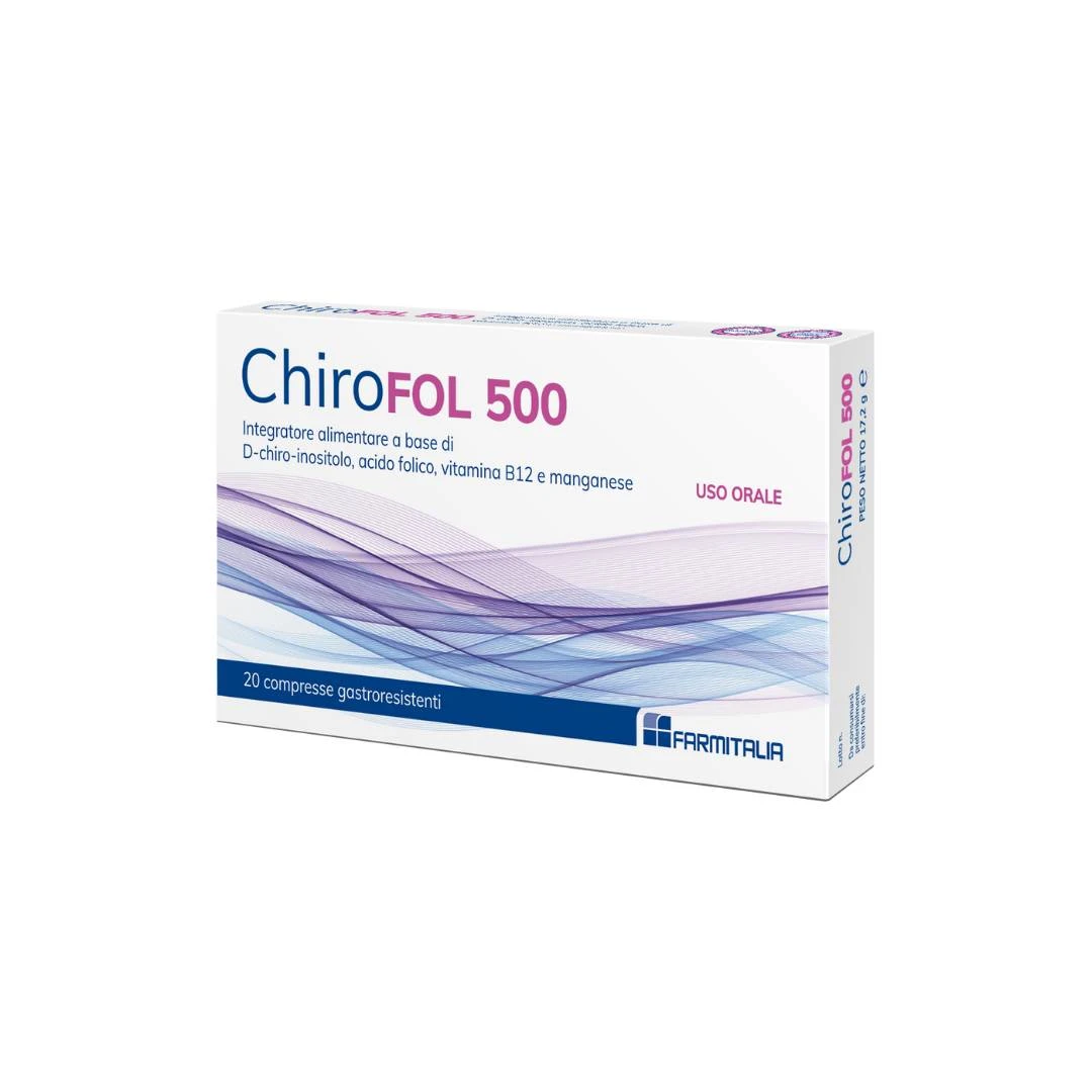 ChiroFOL 500 mg 20 Tableta