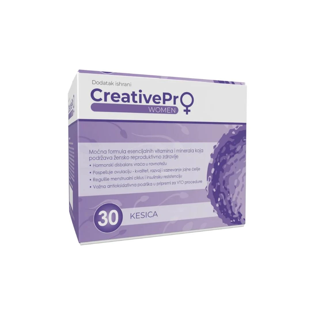 CreativePro WOMEN 30 Kesica za Plodnost kod Žena