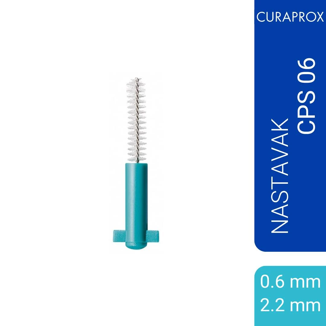 CURAPROX Nastavci za Interdentalnu Četkicu CPS 06 PLAVI 8 Nastavaka