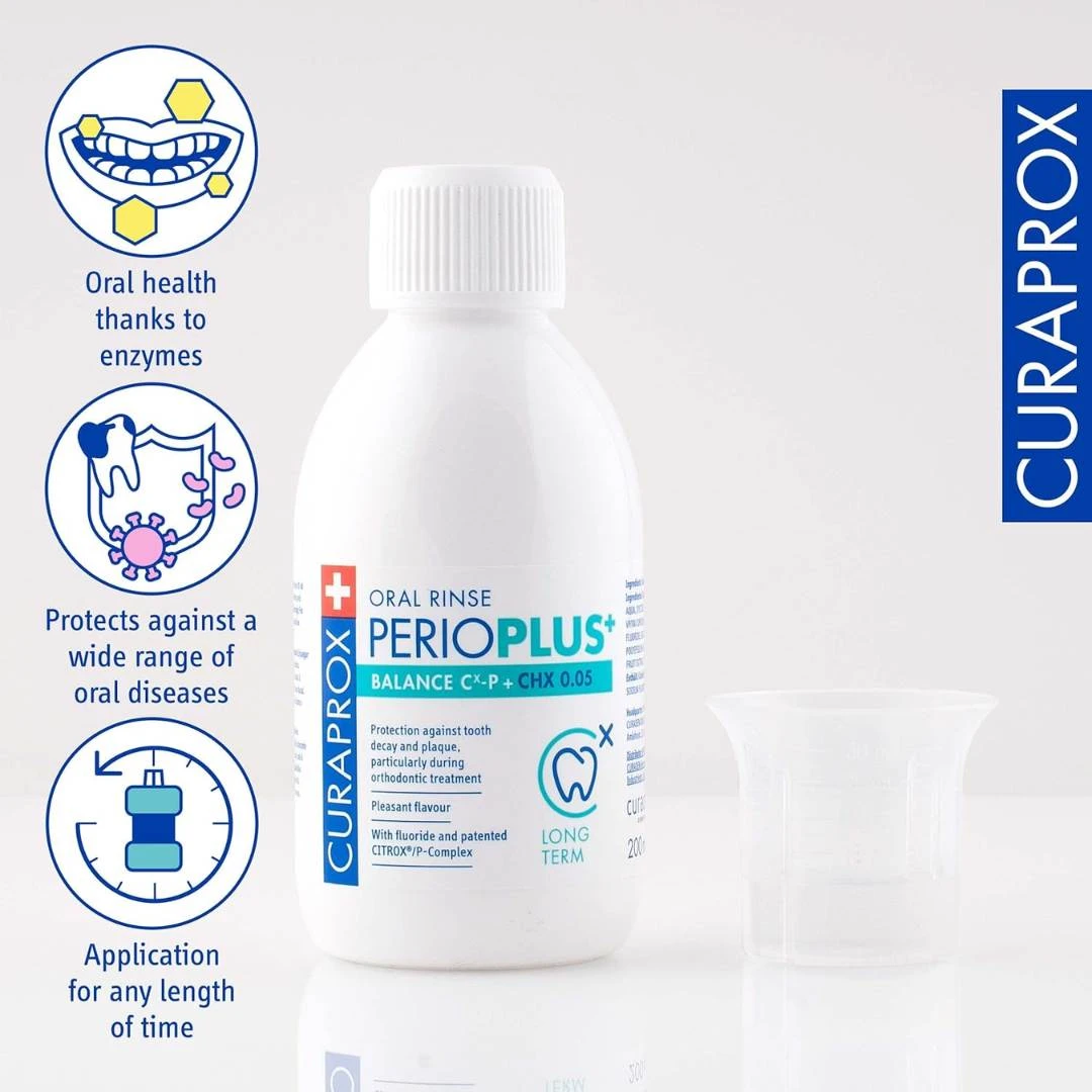 CURAPROX Perio Plus+ BALANCE sa 0,05% Hlorheksidina - 200 mL