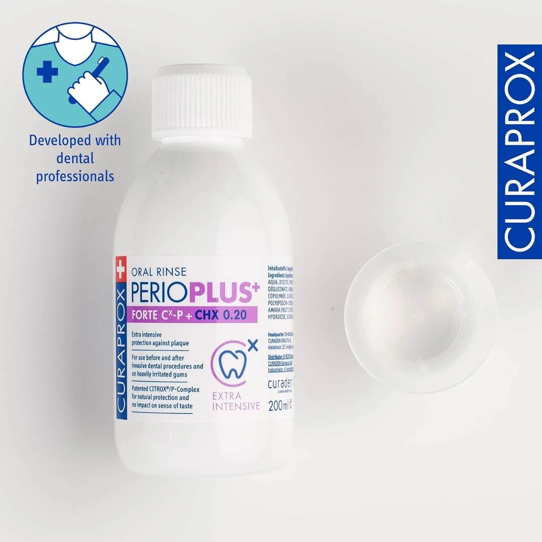 CURAPROX Perio Plus+ FORTE sa 0,2% Hlorheksidina - 200 mL