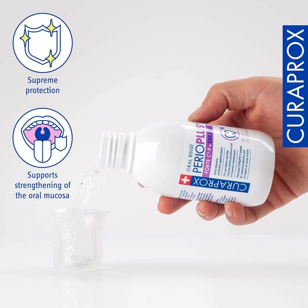 CURAPROX Perio Plus+ FORTE sa 0,2% Hlorheksidina - 200 mL