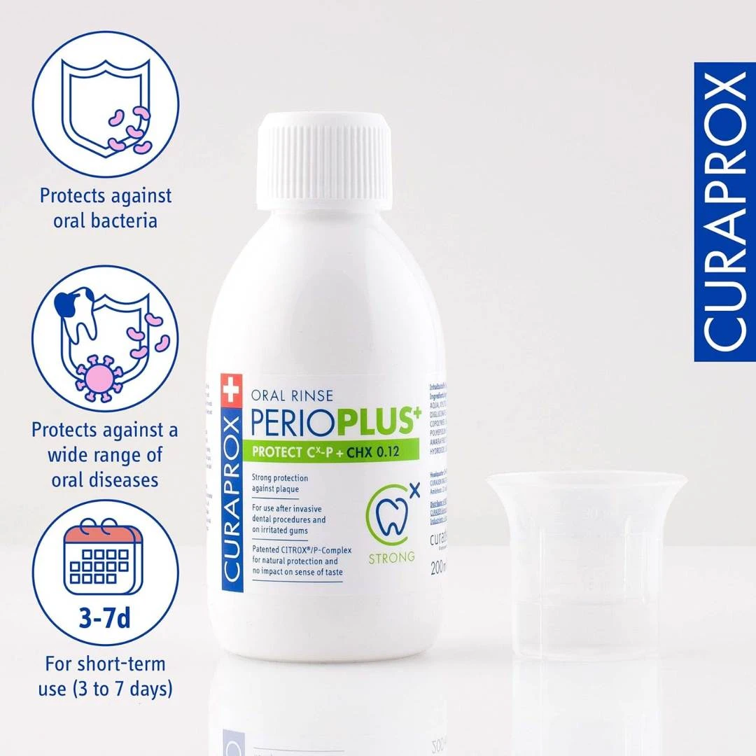 CURAPROX Perio Plus+ sa 0,12% Hlorheksidina PROTECT 200 mL