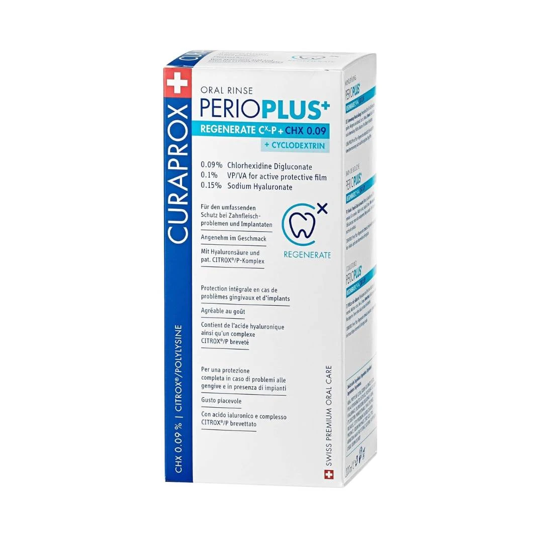 CURAPROX Perio Plus+ sa 0,09% hlorheksidina REGENERATE 200 mL