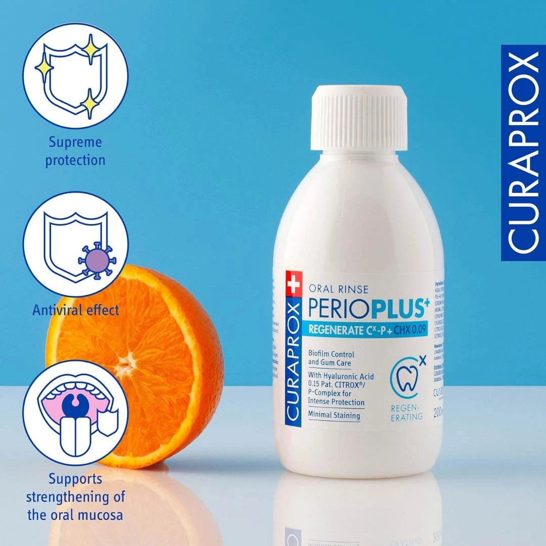 CURAPROX Perio Plus+ sa 0,09% hlorheksidina REGENERATE 200 mL