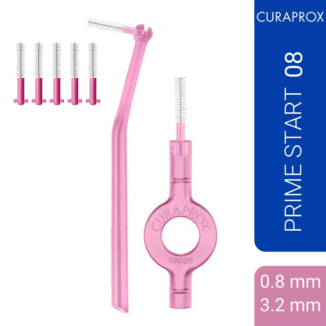 CURAPROX Prime Start 08 Interdentalni Set ROZI