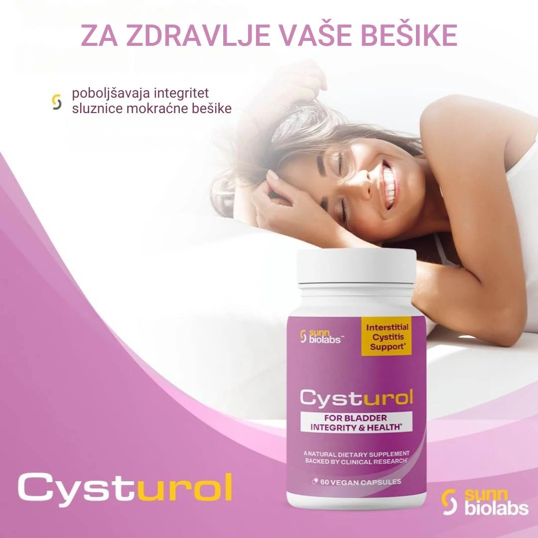 Cysturol za Osetljivu Bešiku 60 Kapsula