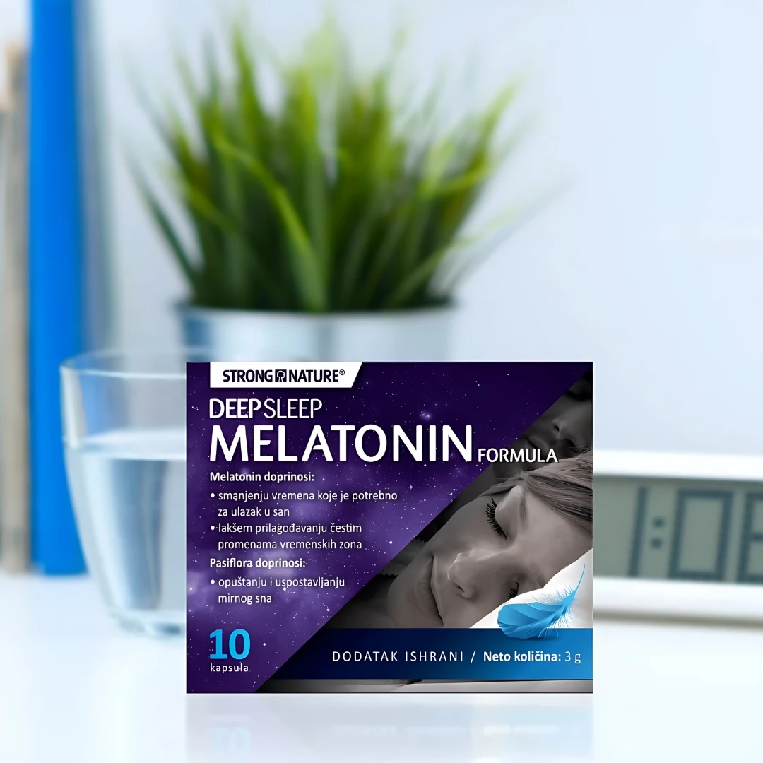 STRONG NATURE® Deep Sleep Melatonin Formula 10 Kapsula