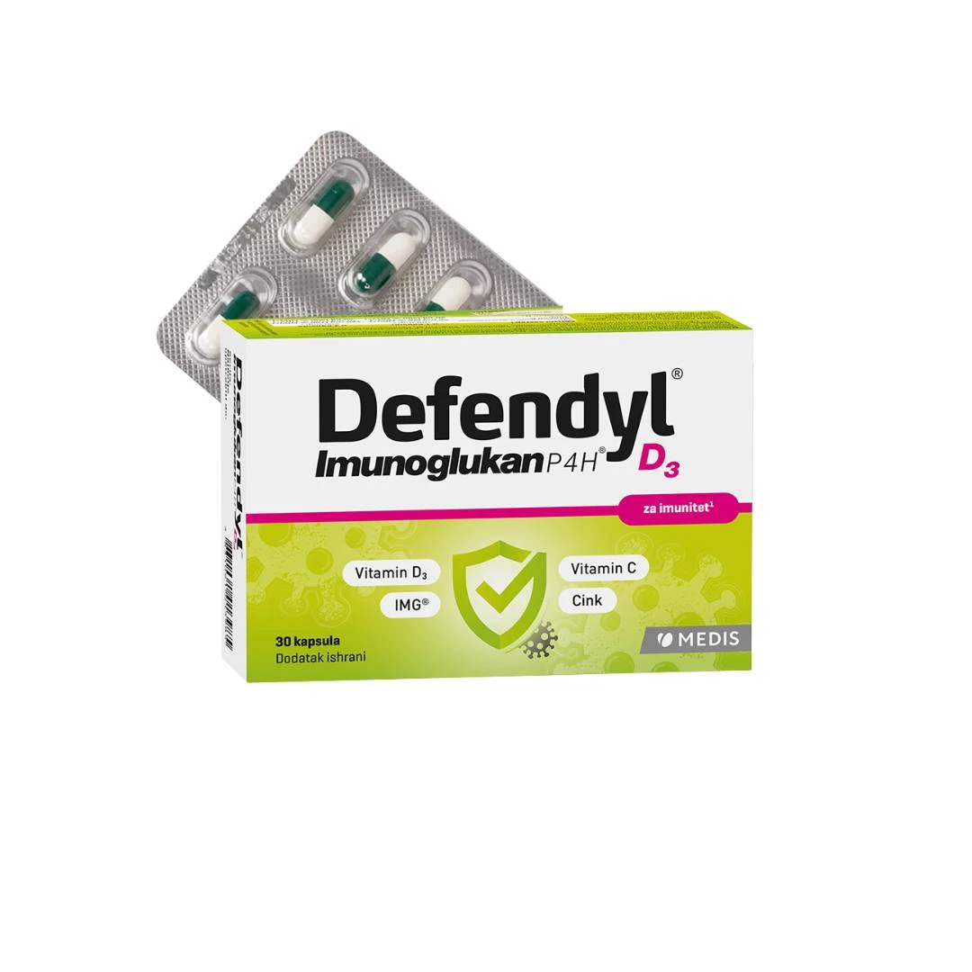 Defendyl® Imunoglukan P4H® D3 30 Kapsula