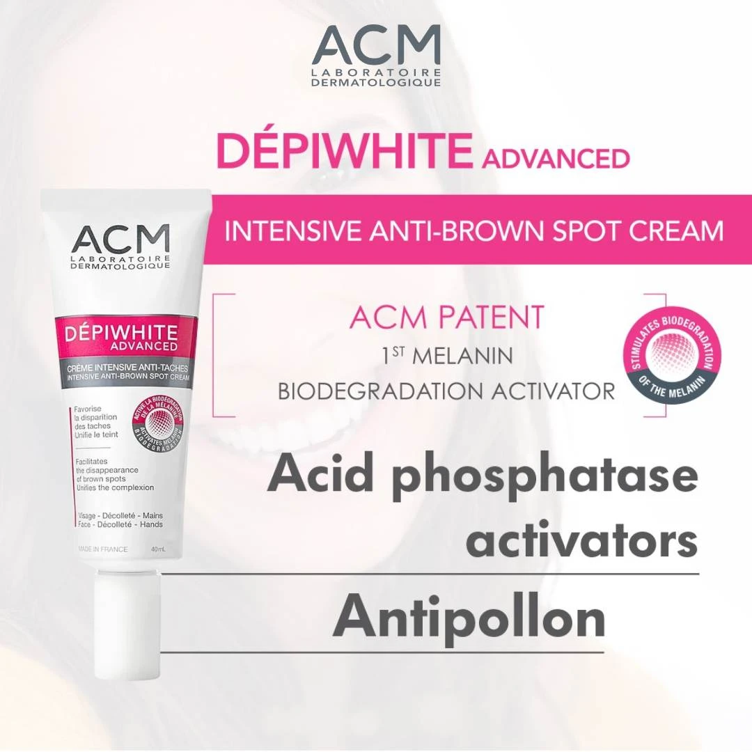 ACM DEPIWHITE Advanced Krem Protiv Braon Pega i Hiperpigmentacija 40 mL