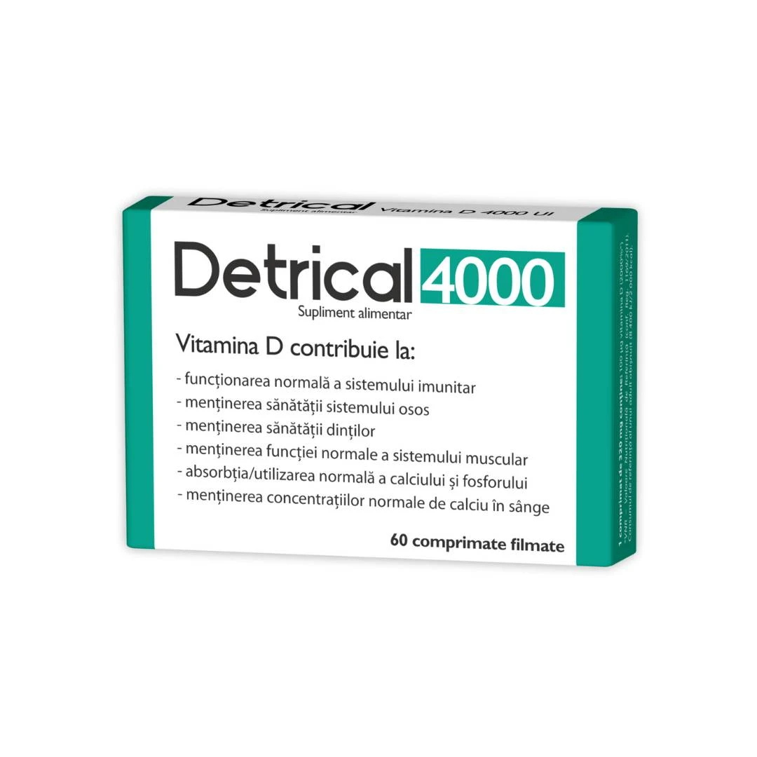 Dr. Theiss Detrical 4000 60 Tableta Vitamin D (Holekalciferol)