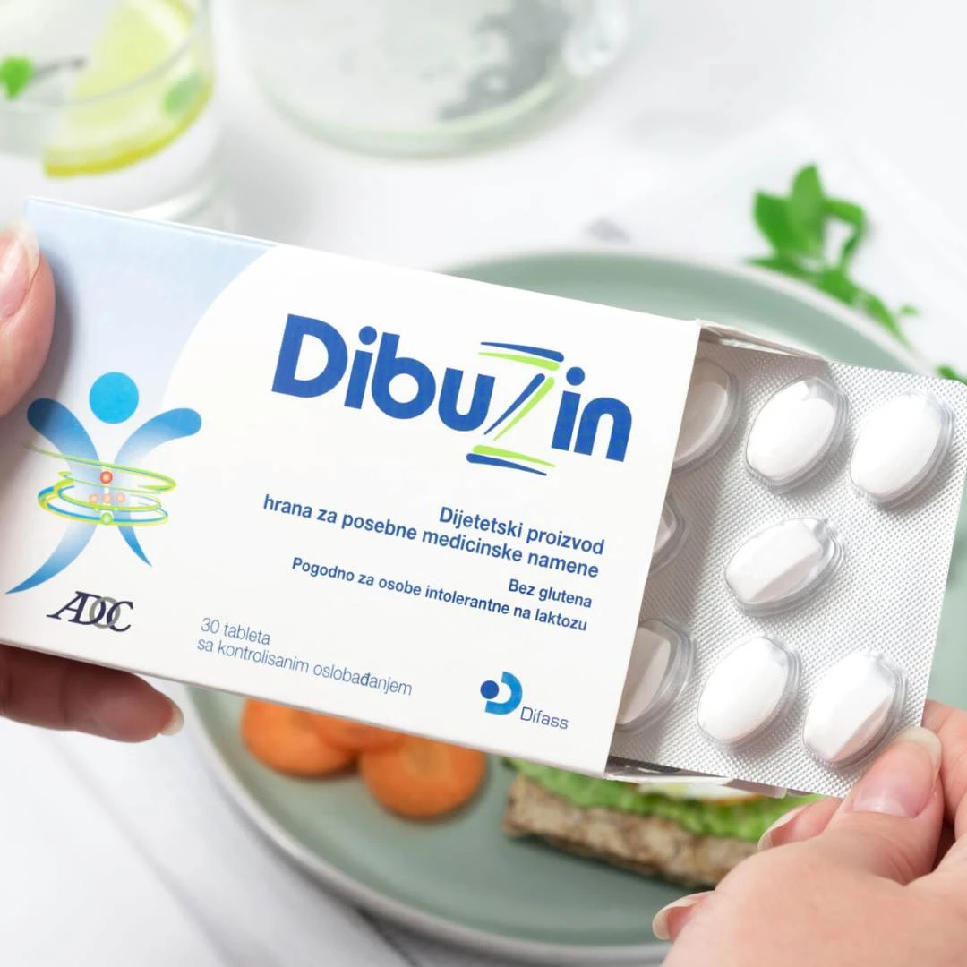 DibuZin® 30 Tableta sa Buternom Kiselinom