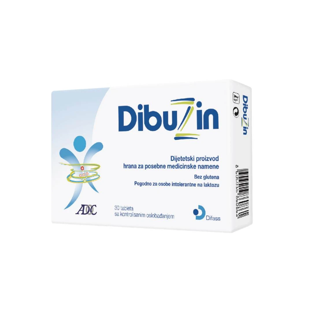 DibuZin® 30 Tableta sa Buternom Kiselinom