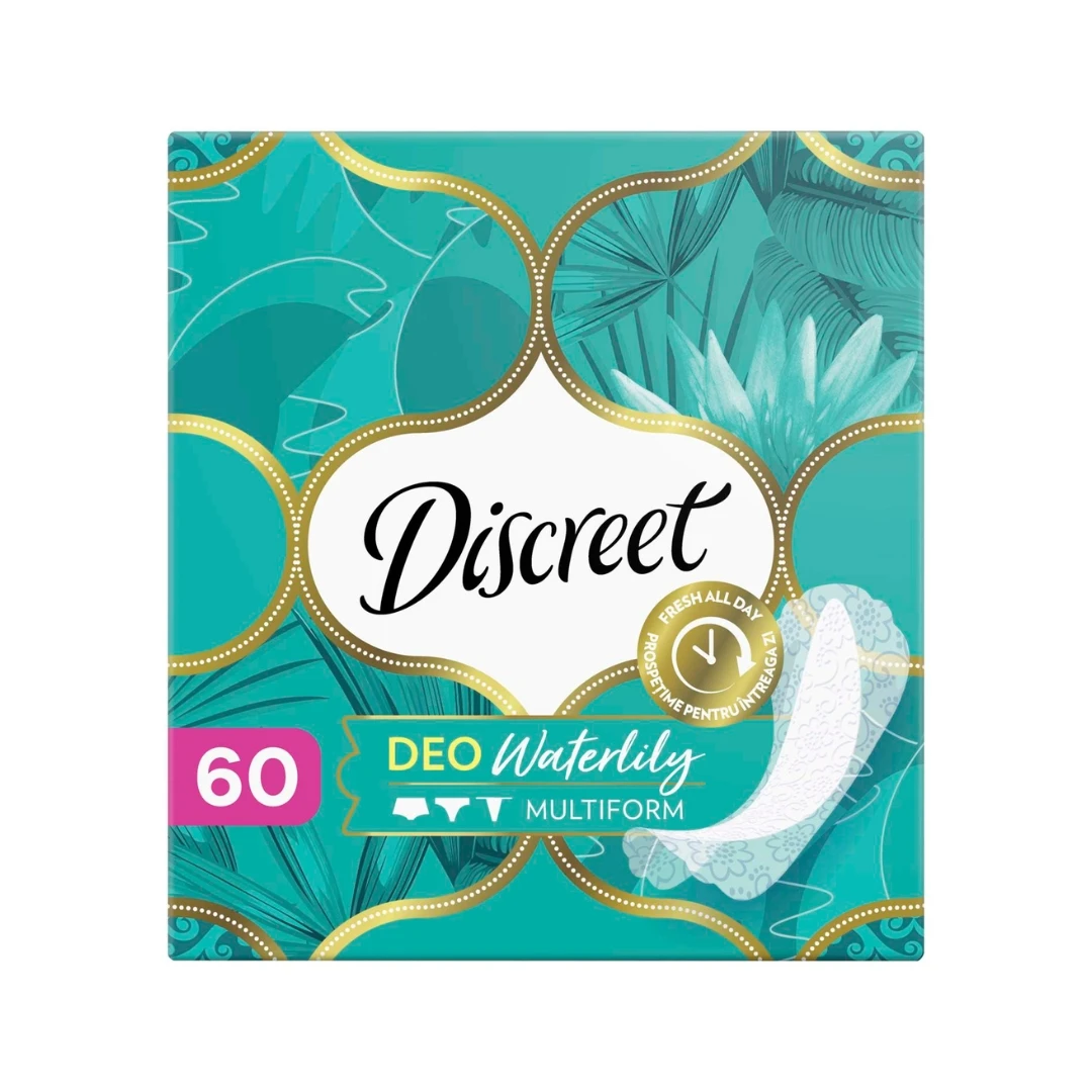 Discreet Deo Waterlily Regular Dnevni Ulošci 60 Uložaka