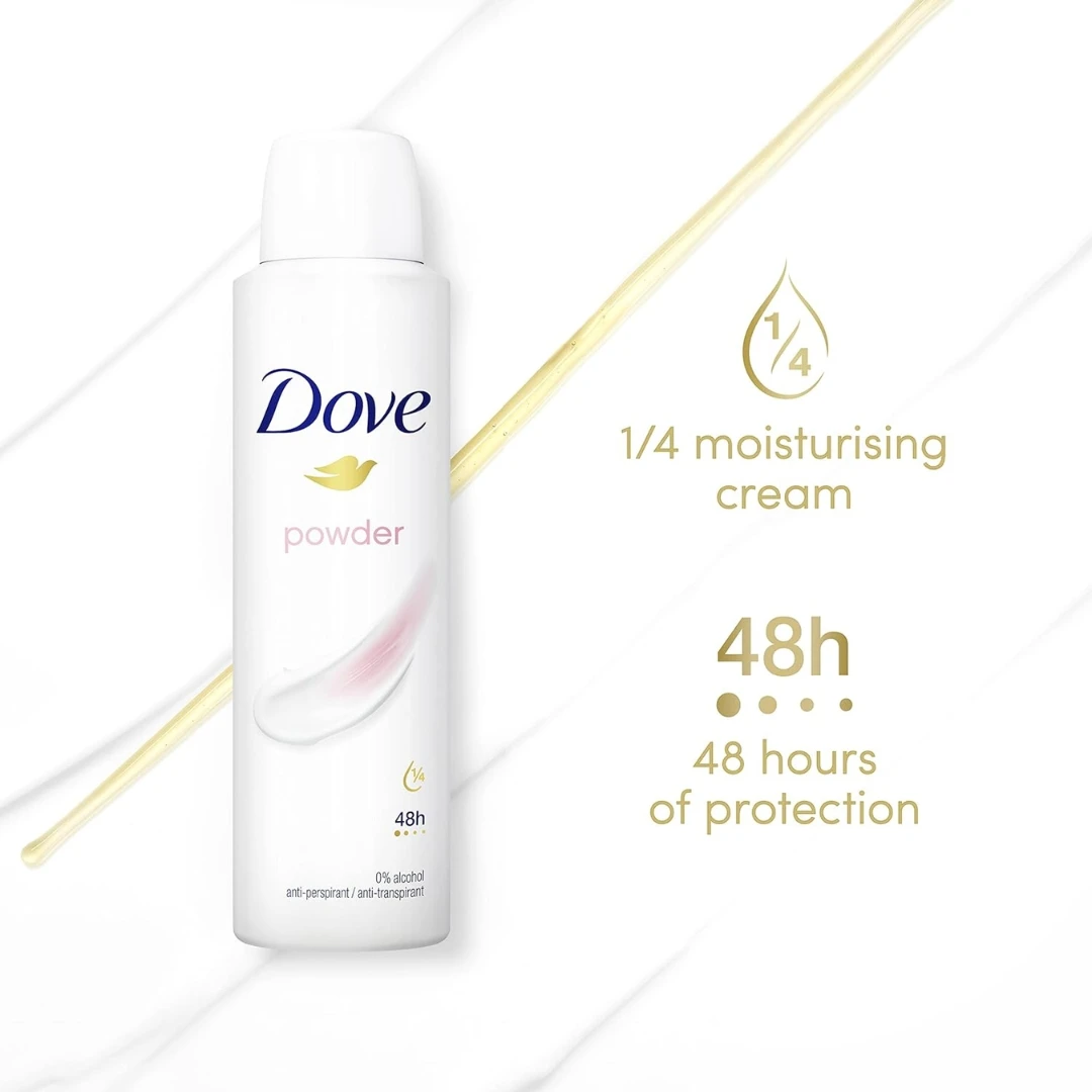 Dove Anti-Perspirant u Spreju Powder 150 mL