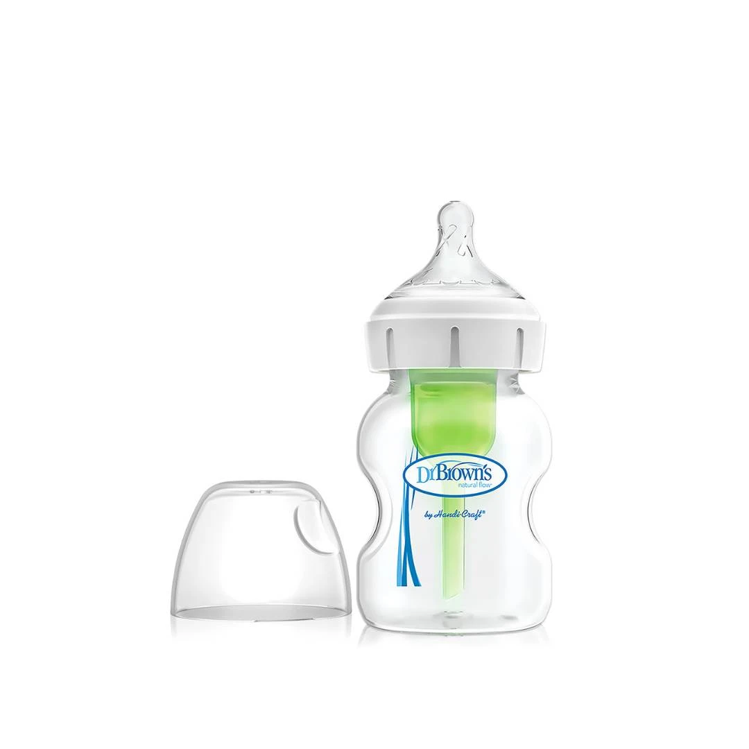 Dr Brown's Flašica Plastična Options+ Anti-Colic Wide-Neck 150 mL