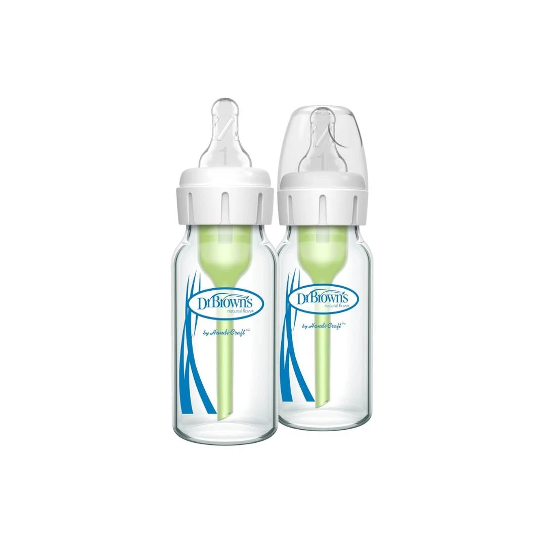 Dr Brown's Flašica Staklena Standard Options+ Anti-Colic Narrow 2 Flašice 2x120 mL