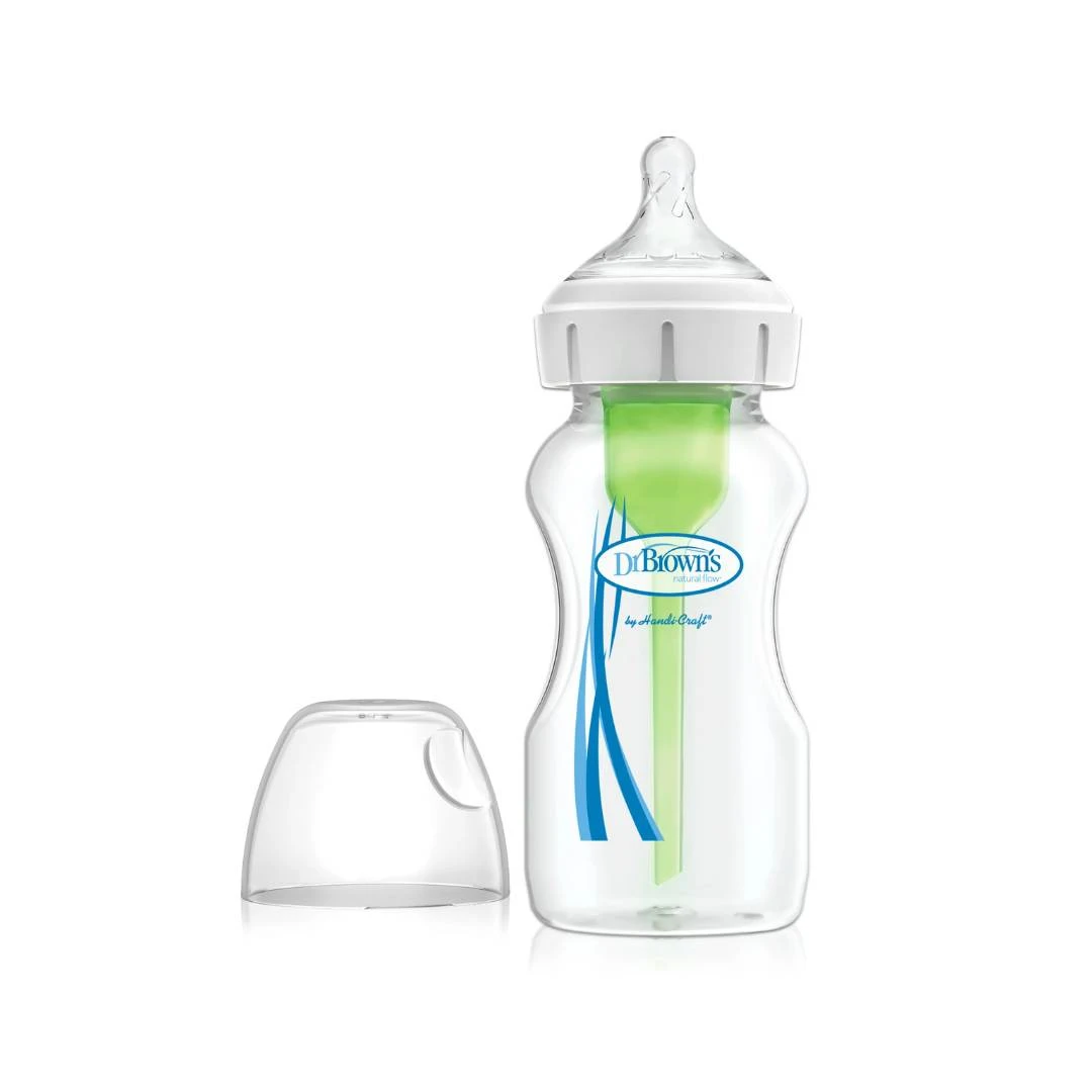 Dr Brown's Flašica Staklena Options+ Anti-Colic Wide-Neck 270 mL