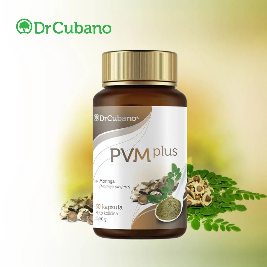 Dr Cubano PVM Plus 30 Kapsula; Moringa