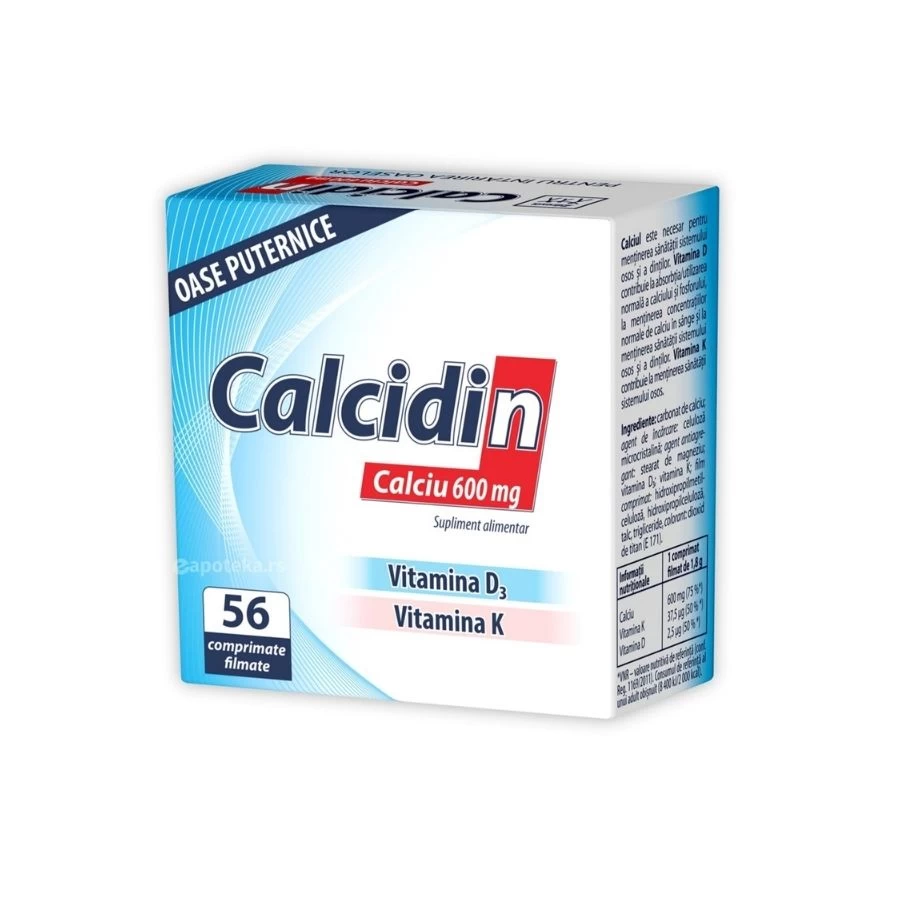 DR. THEISS Calcidin 600 mg 56 Tableta