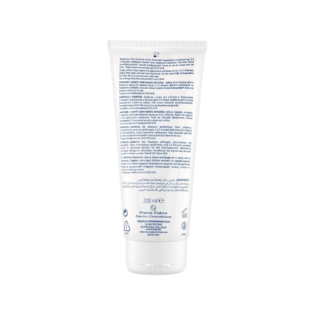 DUCRAY ANAPHASE+ Šampon Protiv Opadanja Kose Anaphase+ Anti-Hair Loss Complement Shampoo 200 mL