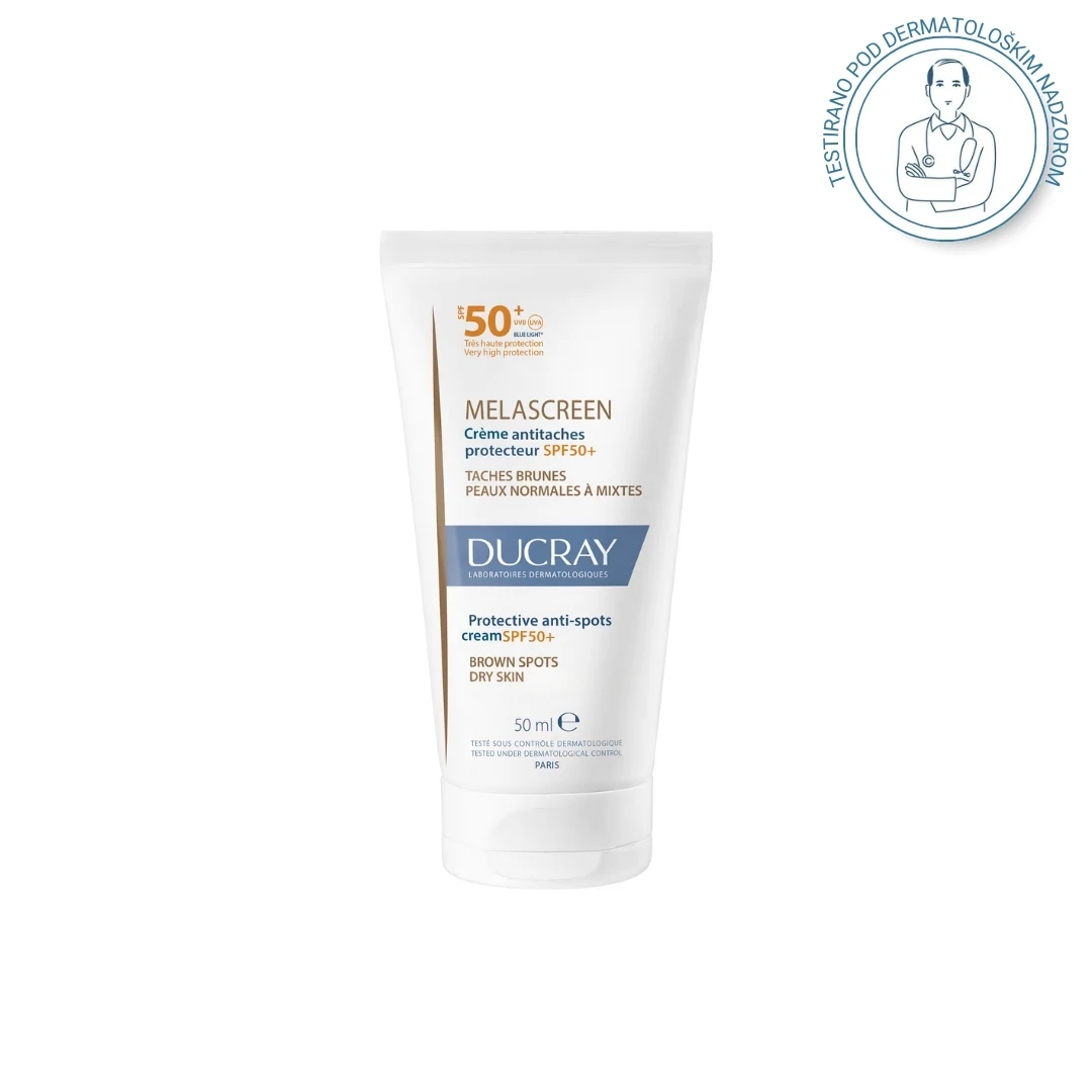 DUCRAY MELASCREEN Krema SPF50+ Protiv Hiperpigmentacija i Fleka na Licu 50 mL