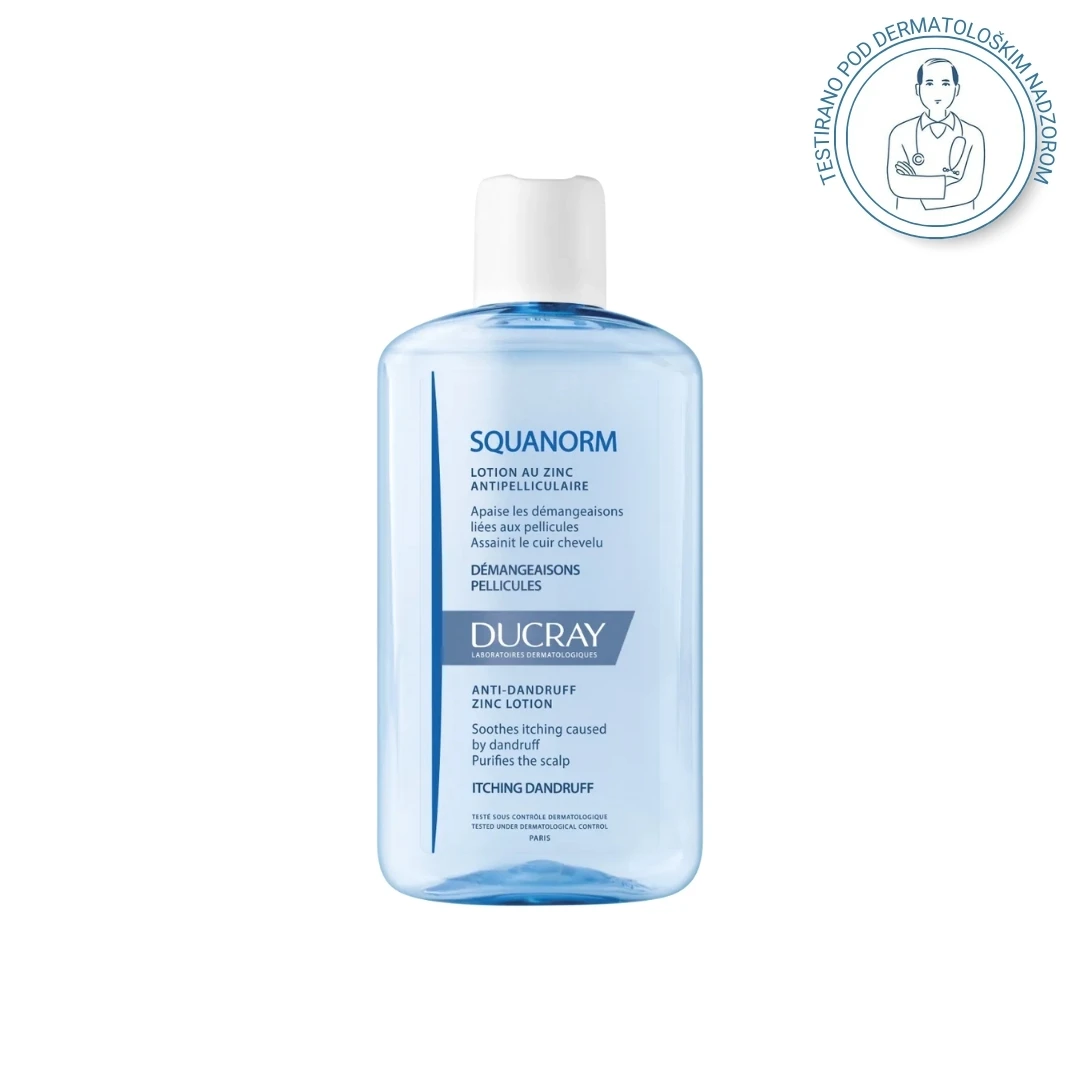 DUCRAY SQUANORM Losion sa Cinkom Protiv Peruti Squanorm Anti-Dandruff Lotion With Zinc 200 mL