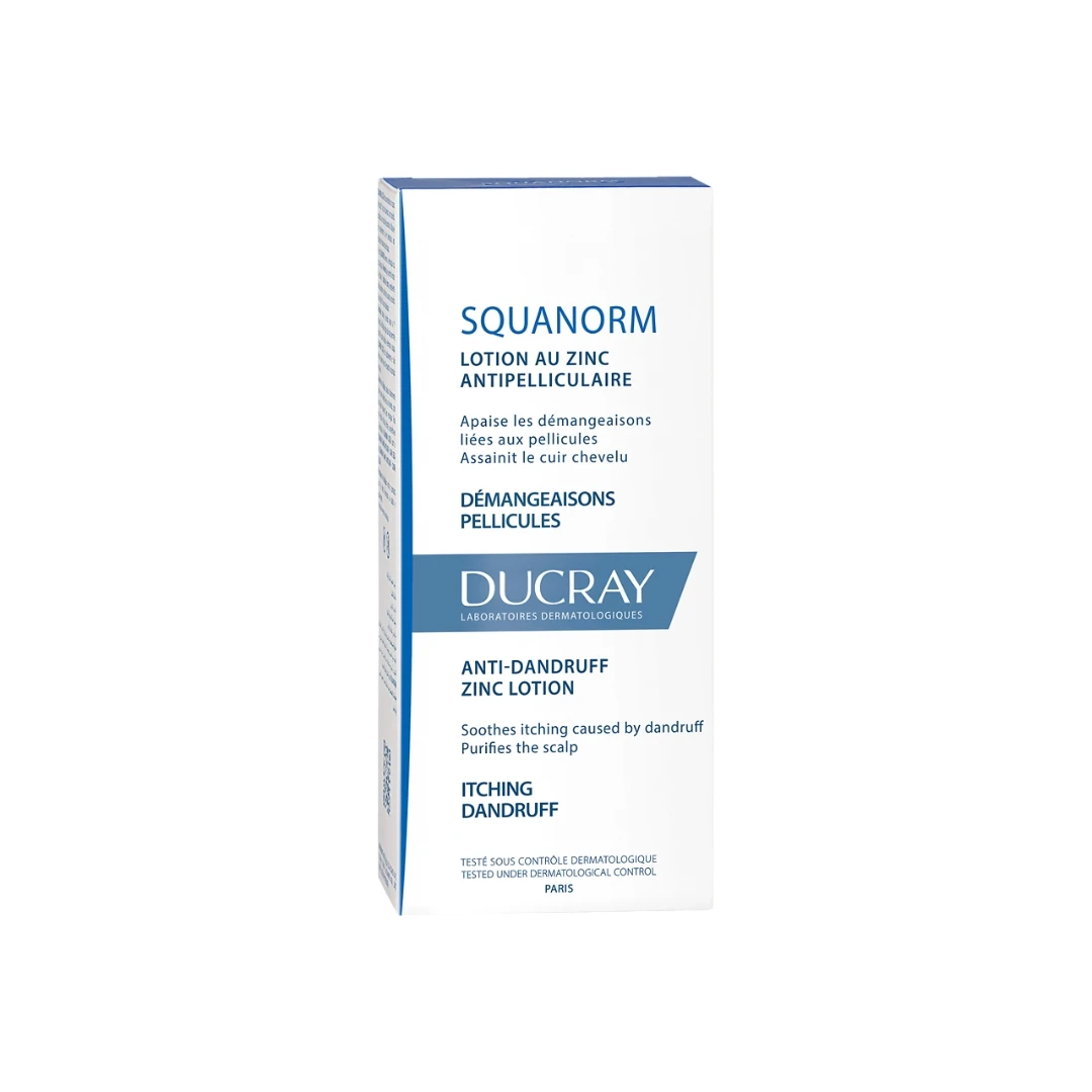 DUCRAY SQUANORM Losion sa Cinkom Protiv Peruti Squanorm Anti-Dandruff Lotion With Zinc 200 mL