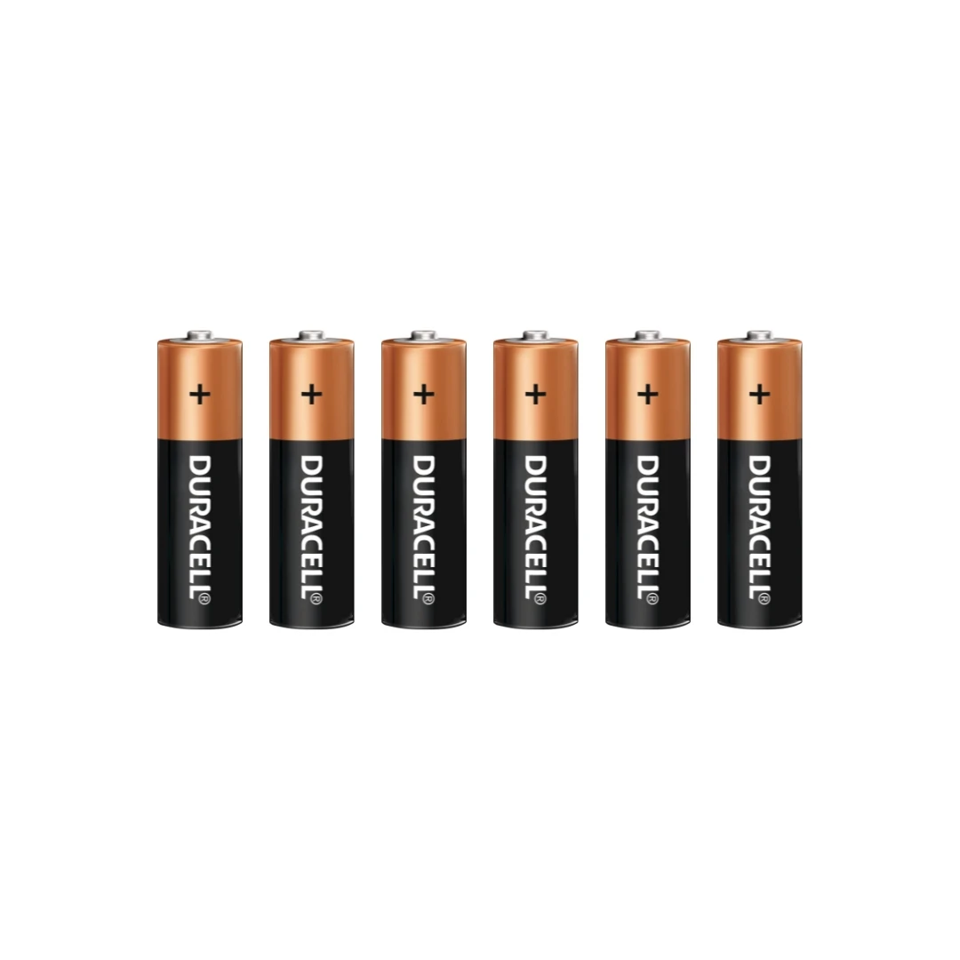 DURACELL® Baterije BASIC AA 6 Alkalnih Nepunjivih Baterija 1,5 V