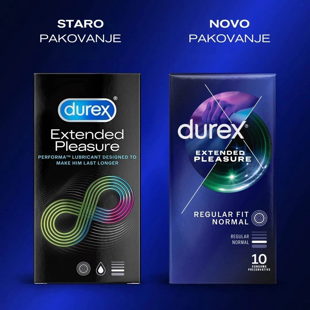 Durex® Kondomi Extended Pleasure 10 Kondoma