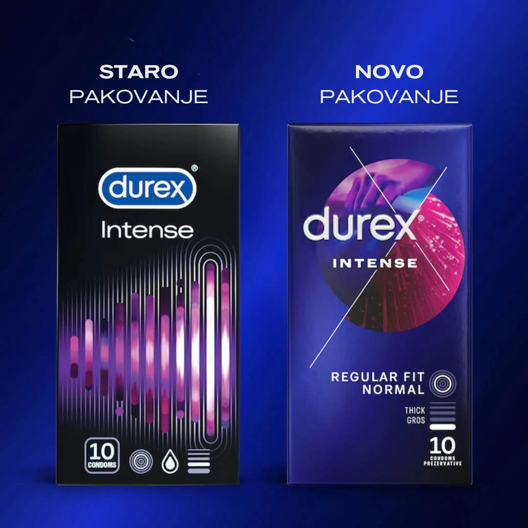 Durex® Kondomi INTENSE Orgasmic 10 Kondoma