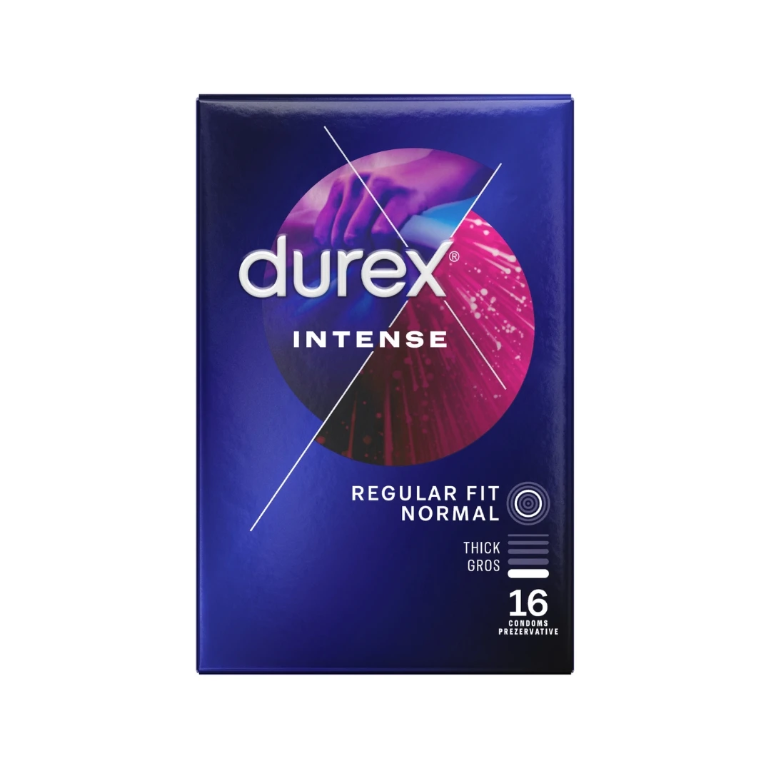 Durex® Kondomi INTENSE 16 Kondoma za Bolji Orgazam