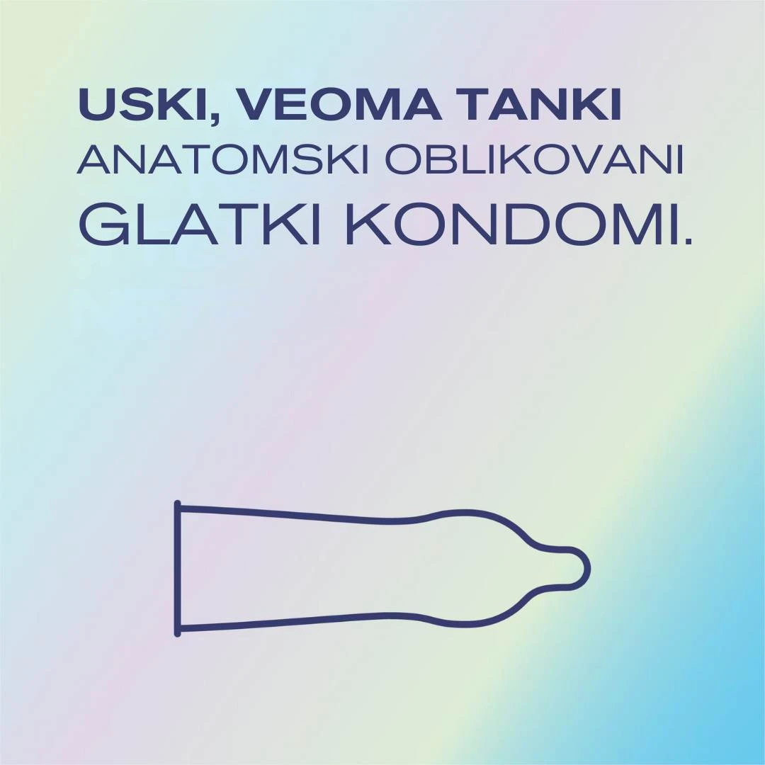 Durex® Kondomi Invisible SLIM 10 Kondoma