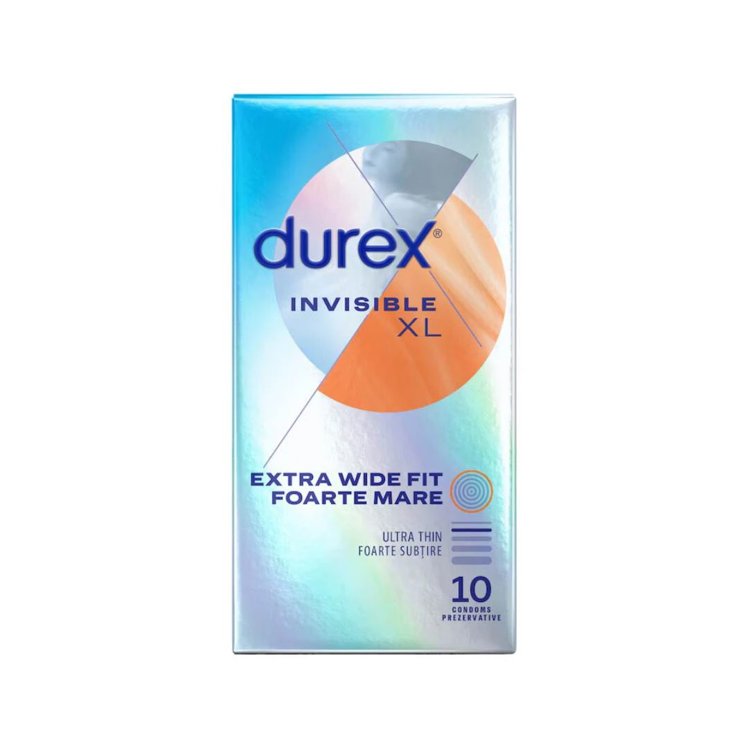 Durex® Kondomi Invisible XL 10 Kondoma