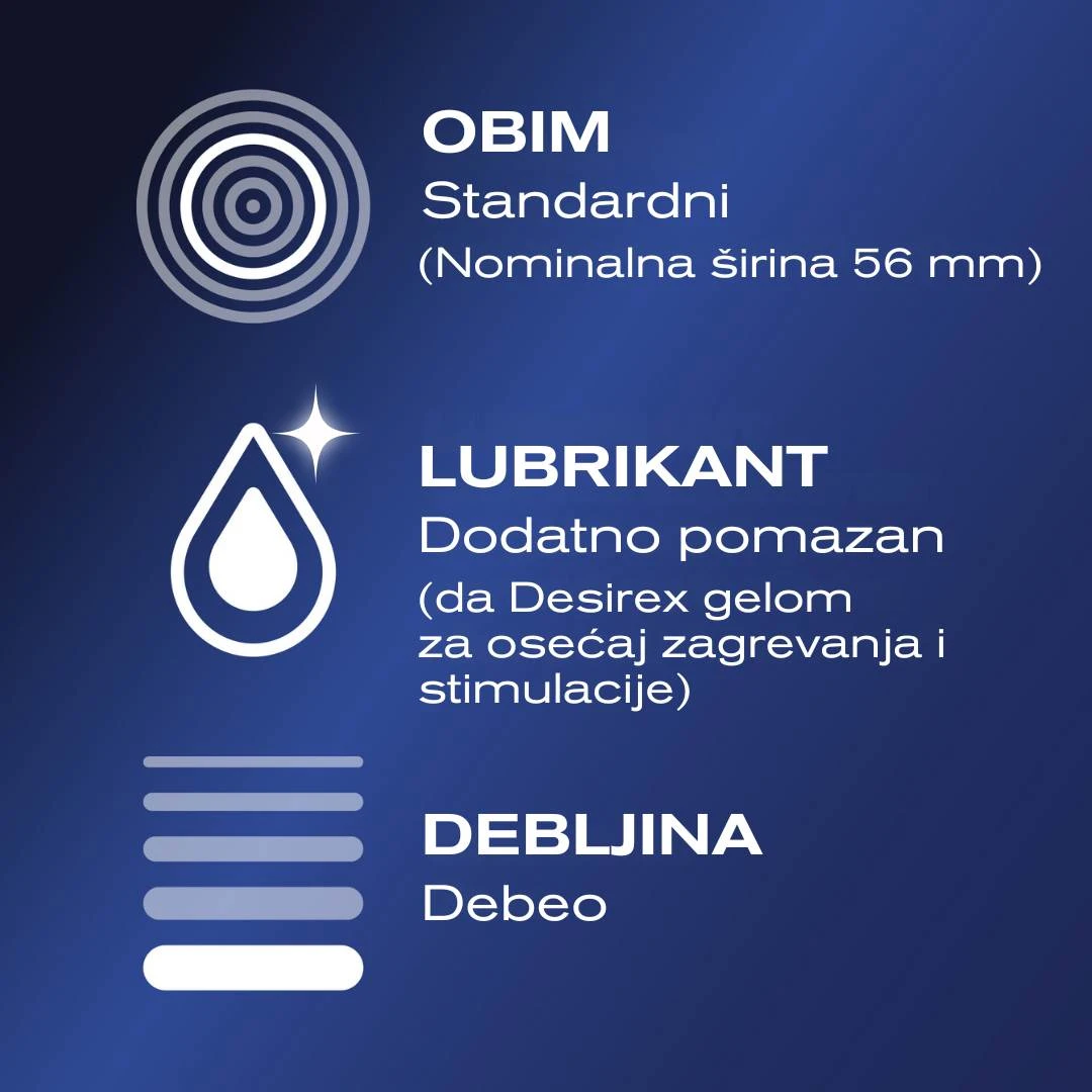 Durex® Kondomi MUTUAL PLEASURE 10 Kondoma sa Gelom za Odlaganje Vrhunca