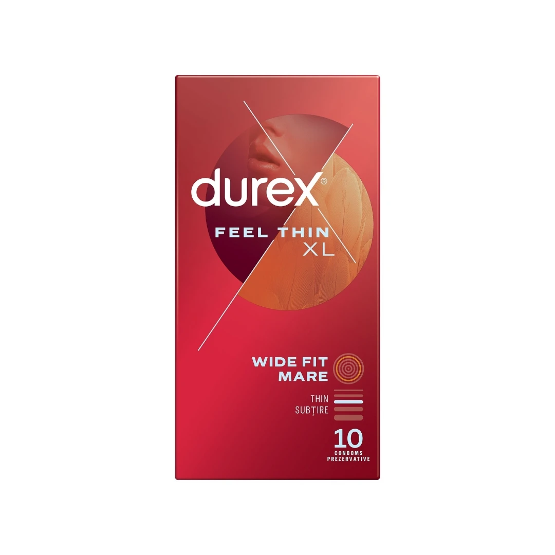 Durex® Kondomi XL FEEL THIN 10 Kondoma