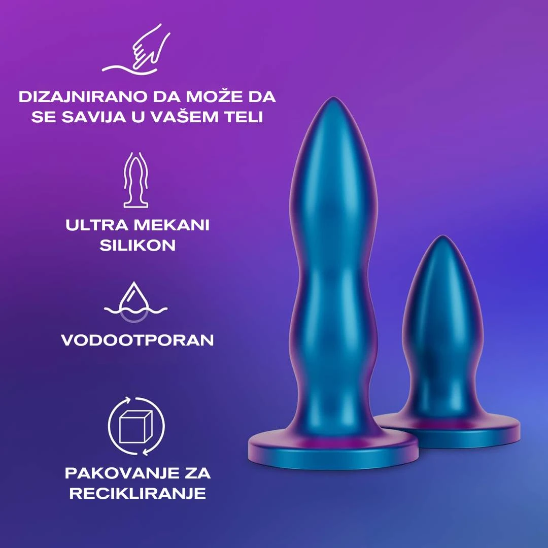 Durex® SET Analnih Čepova Play Deep and Deeper Analni Plug Čep