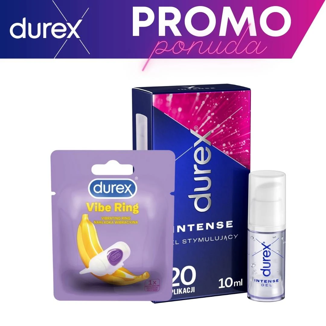 Durex® PROMO Intense Gel i Vibrirajući Prsten