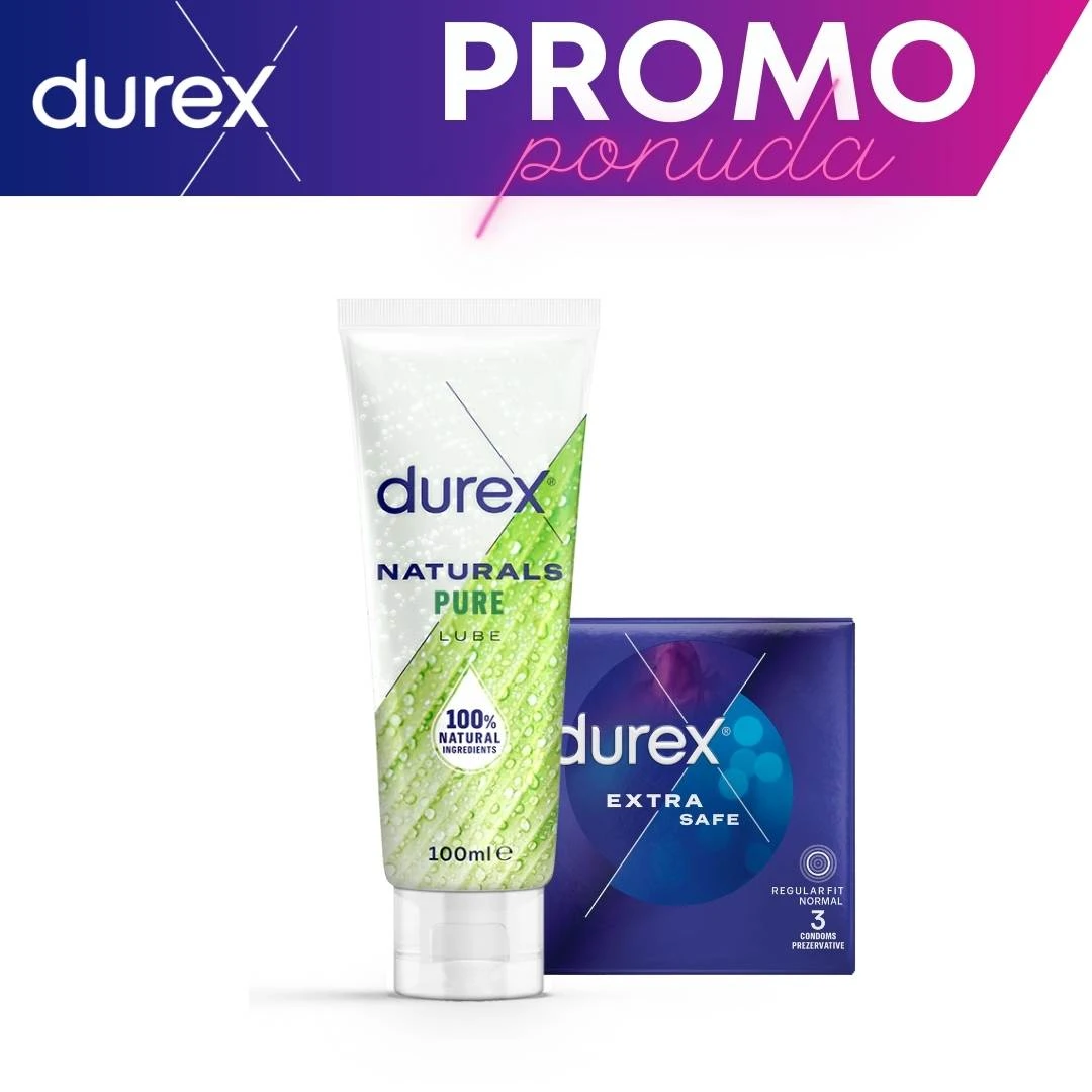 Durex® PROMO Lubrikant i Extra Safe Kondomi