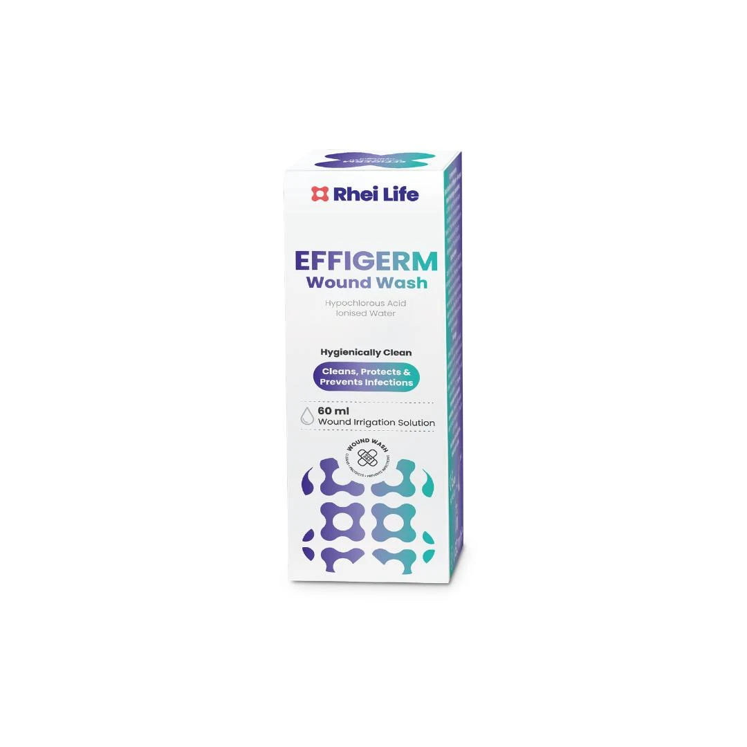 EFFIGERM Wound Wash Rastvor za Čišćenje i Ispiranje Rana 60 mL