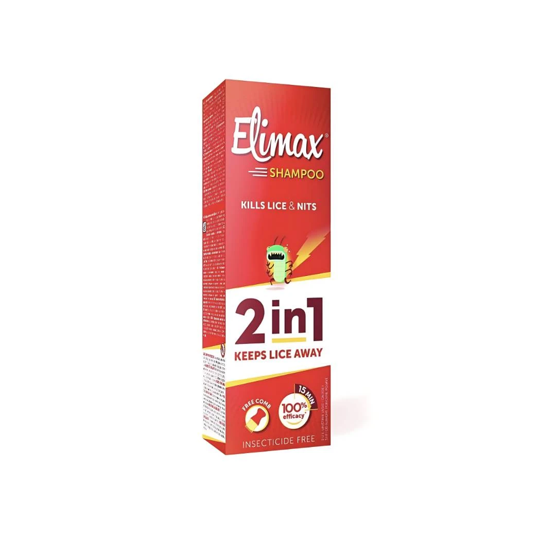 Elimax® 2u1 Šampon Protiv Vaši sa Češljem